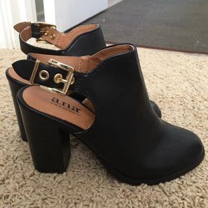 Faux Leather Boots